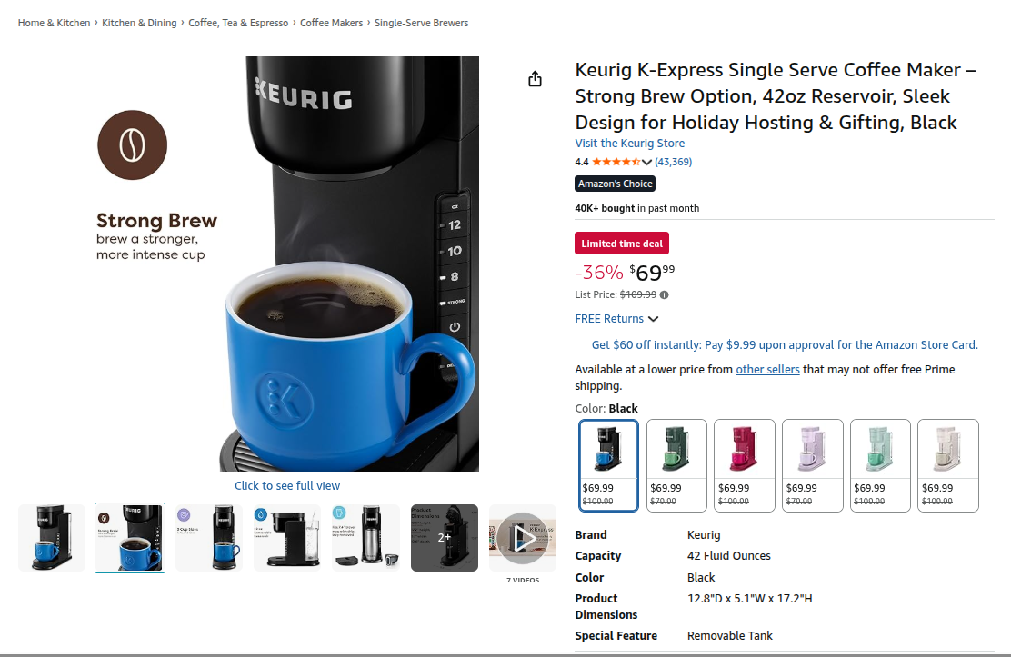 Product Data Example